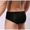U Convex Pouch Briefs For Men Sexy Underwear Soft Panties Mini Boxer Brief Bikini Trunks Breathable Underpants Solid Lingerie