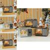 Christmas Creative Radio Light Music Night Lamp With Santa Claus Pattern