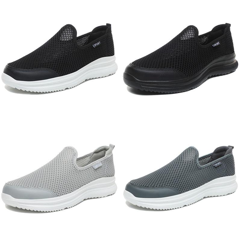 Summer Breathable Mesh Shoes Men Sneakers Non-slip Beach Sandals Soft Men Loafers Lightweight Comfortable Slip-on Men Shoes