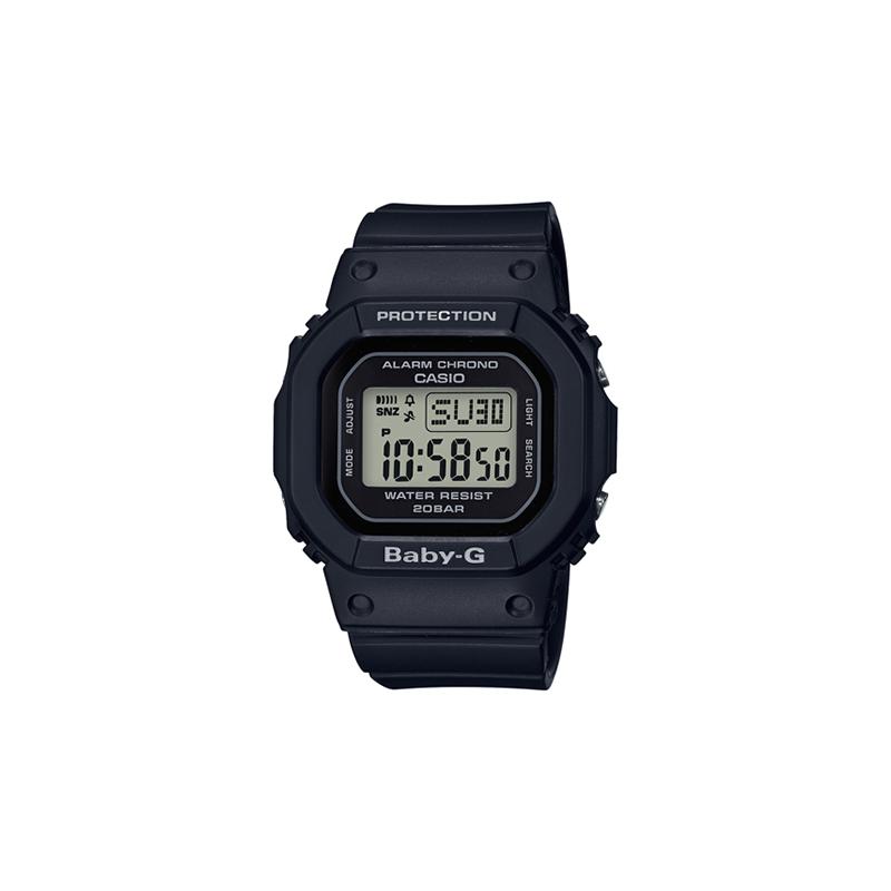 Casio BABY-G Black Warrior Retro Movement Quartz Movement Resin Strap Japanese and Korean Watch Women s Watch Black Dial BGD-560-1PRD чёрный