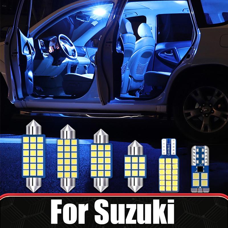 For Suzuki Vitara LY Grand Vitara Jimny Swift Sport SX4 S-Cross SX4 Car LED Interior Lights Reading Lamps Trunk Bulb Accessories