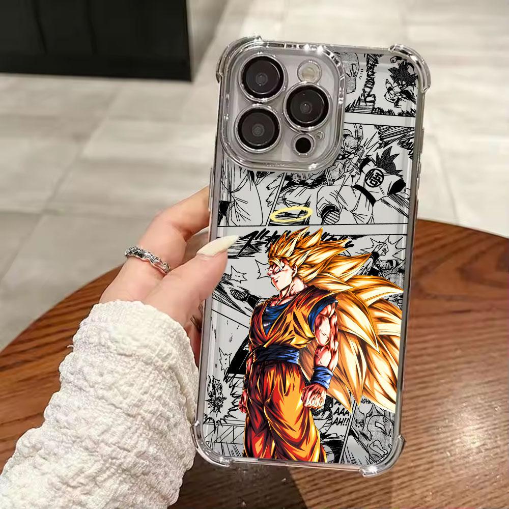 Dragons B-Ball Z Anime Soft Funda For iPhone 18 17 Pro 16 15 14 13 12 11 Pro Max Case 17 Plus 17E 16E 17Air Protection Phone Cover