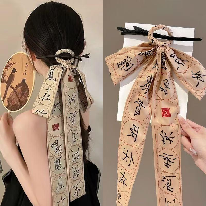 Sandalwood Women's Hairpin: Elegant Modern-Chinese Style Wooden Updo Stick