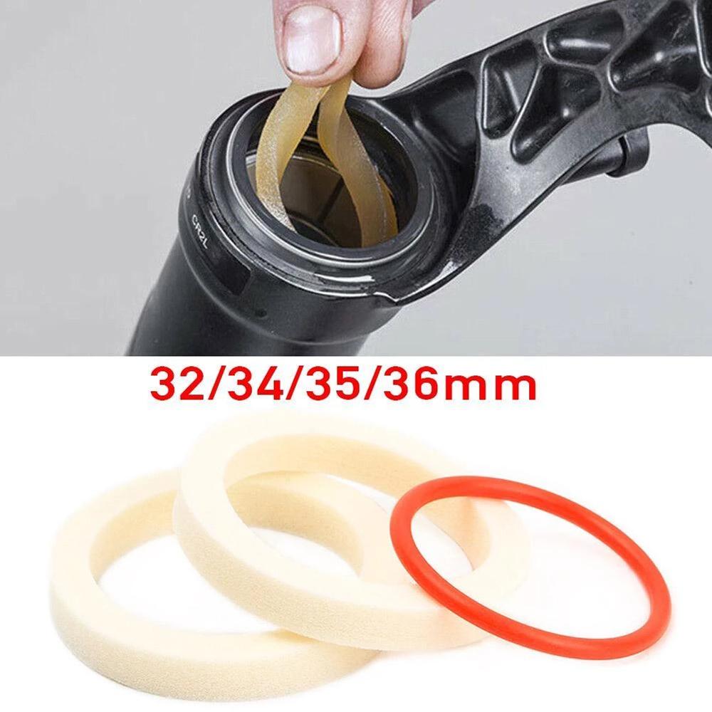 32/34/35/36mm Oil Sealed Foam Bike Suspension Fork Bicycle Fork Oil Sponge Bicycle Fork Sponge Ring