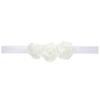 9Pcs Newborn Headbands Infant Rose Elastic Hair Band Solid Color Headwear Hairstyling Accessories
