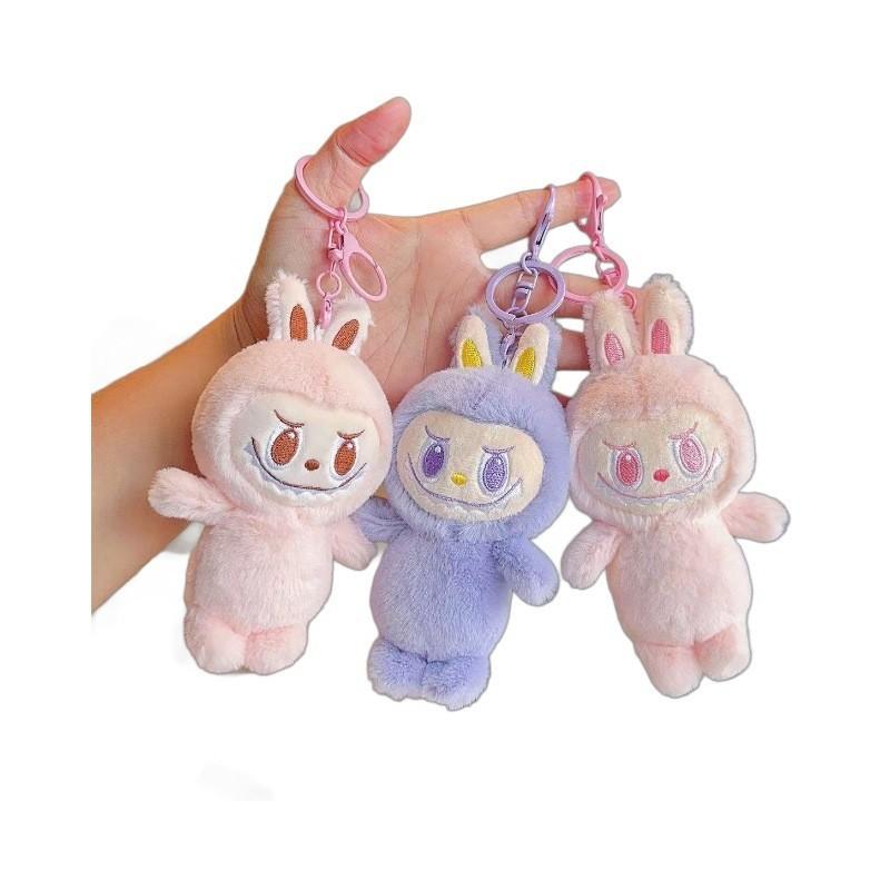 Keychain Toy Plush Backpack Pendant Doll Cartoon Cute Design Fans Gift