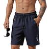 Men Athletic Shorts with Drawstring Waist Zipper Pockets Lightweight Breathable Quick Dry Sportswear for Training Running Gym Workout