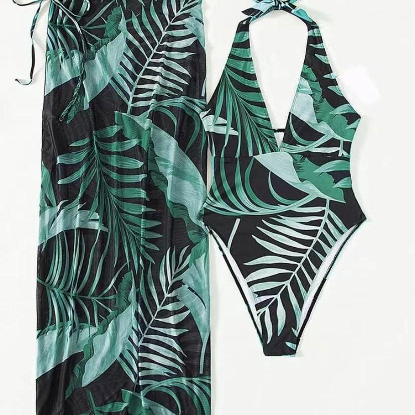 Women's Bikini Floral Sexy Quick-drying Swimsuit 2-piece Set