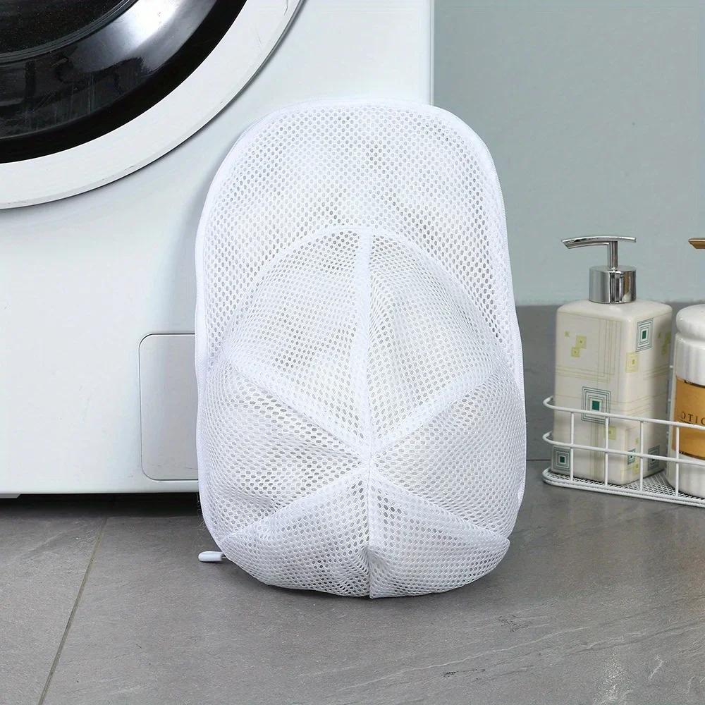 New Baseball Cap Laundry Bags Hat Wash Bag Anti-deformation Washing Machine Hat Mesh Bag Portable Baseball Cap Washing Bags