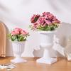 Plastic Succulent Pot, Nordic Minimalist Mini Planter for Desktop, Trending Indoor Flower Container