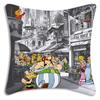 Federe Cuscino Carine Asterix E O-Obelix Cartone Animato Divano Decorativo Casa Stampa Double-sided Peluche Corto Federa Cuscino Carina