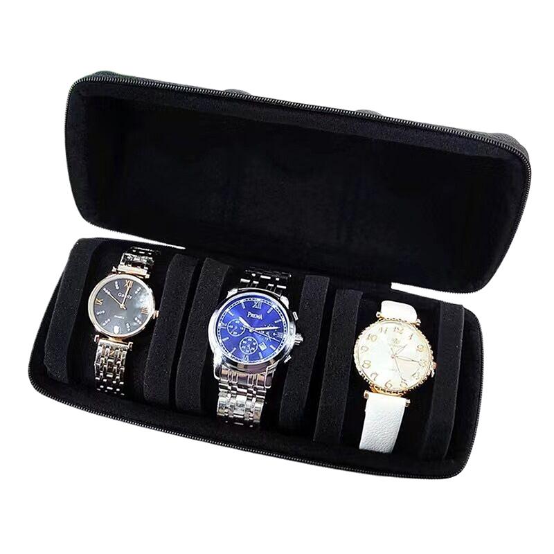 Portable Watch Storage Box Water Proof Unique Zipper Travel Carrying Case Eva Storage Bag For Smartwatch Wristwatch Organizer