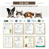 Factory  Custom Logo Luxury Pet Supplier Stuffed Dog Cat Bed Rectangle Shape Removable Lid All Seasons