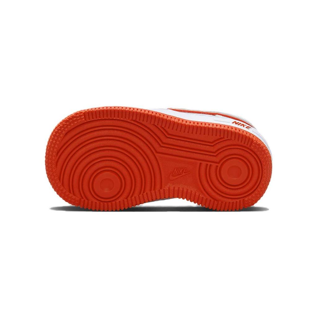 Nike Force 1 Low TD White Picante Red Baby Sneakers FJ3486-101