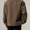 Herren Casual Revers Leichte Jacke – Verdickter Amerikanischer Stil für Frühling und Herbst