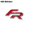 3D Metal Logo Car Front Grill Emblem Grille Badge Sticker For Leon Altea Mk3 5f 1p Ibiza 6l 6j Ateca Arona