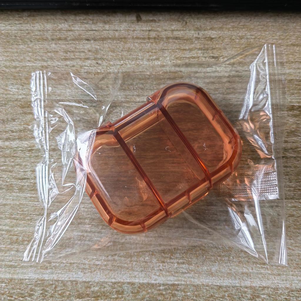 Portable Mini Pill Organizer 3-Compartment Travel Pill Case Compact Daily Medicine Storage Box Lightweight Pocket-Sized