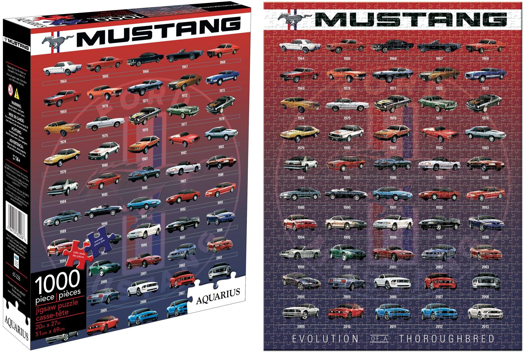 

Пазл Ford Mustang Evolution Лицензионные подарки Игрушки 65228 - - (1000 шт.)