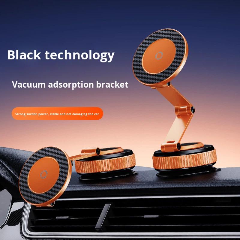 X69Z Vacuum Magnetic Bed Phone Stand with 360 Degree Rotation and Suction Cup Mount