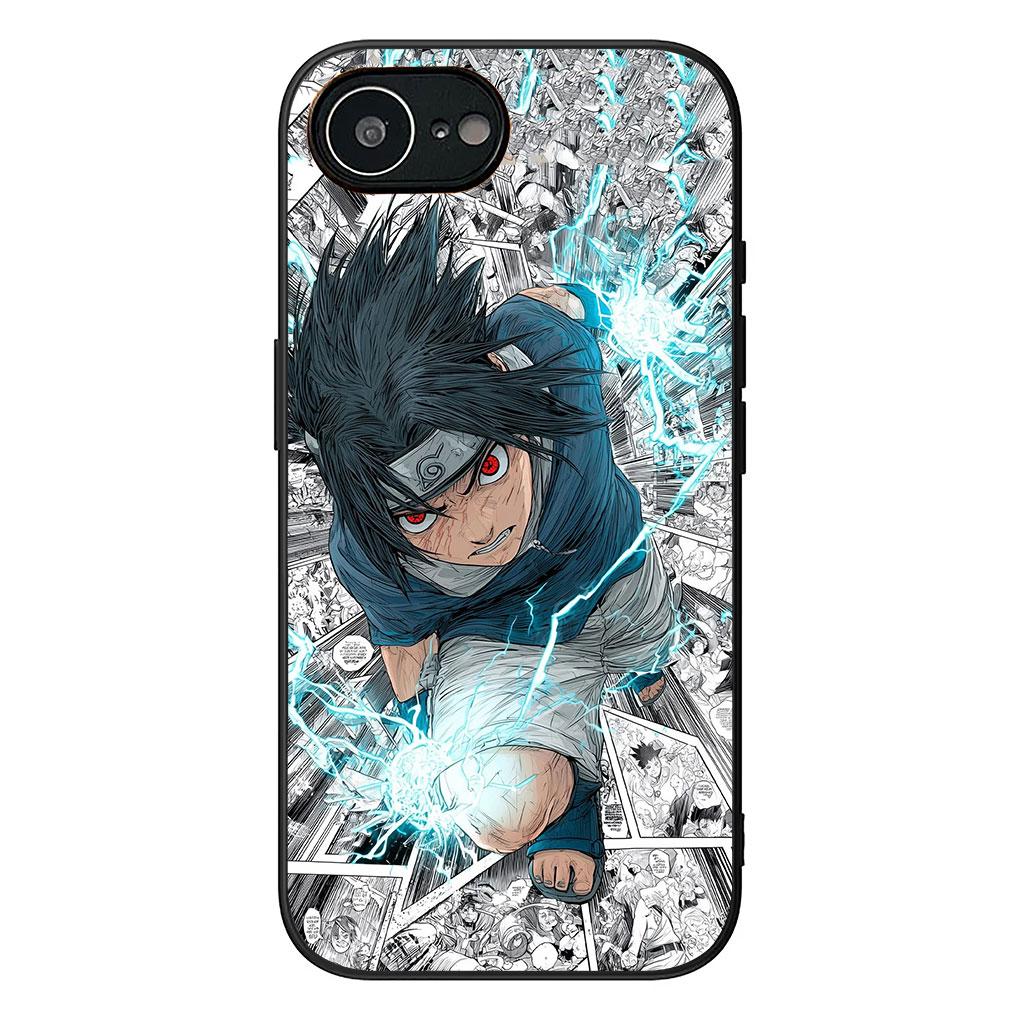 Itachi Narutos Uchiha Sasuke Phone Cover for Apple iPhone 13 12 Mini XS 11 Pro Max 7 8 Plus + XR SE 2022 2020 SE3 Soft Case