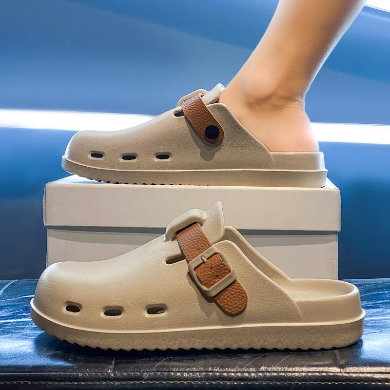 Men's Sandals Thick Soles New Large Size Fashion Men's Slippers EVA Light Comfortable Breathable Casual Sandals Men's Shoes