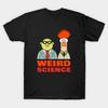 T-shirt Noir Imprimé Homme Les Muppets Weird Science Impression Transfert Sans Découpe Coton