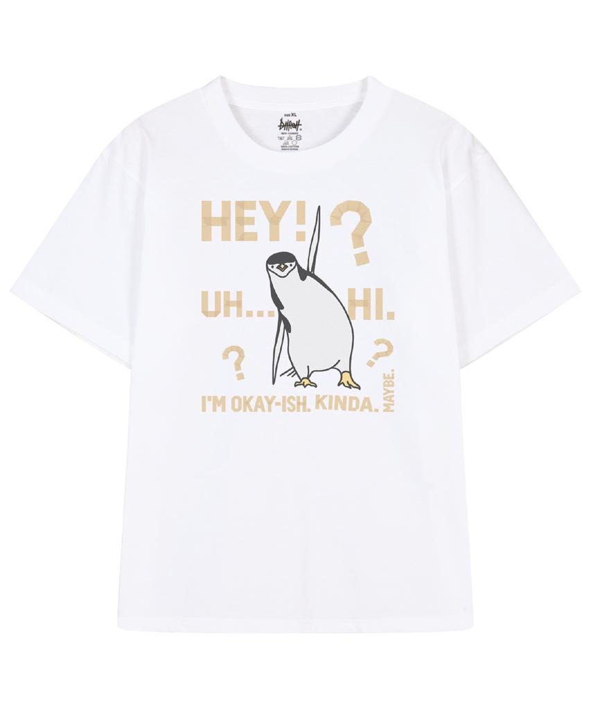 DRIFTOUT Tape Hey Penguin Short Sleeve T-Shirt (3 Colors)