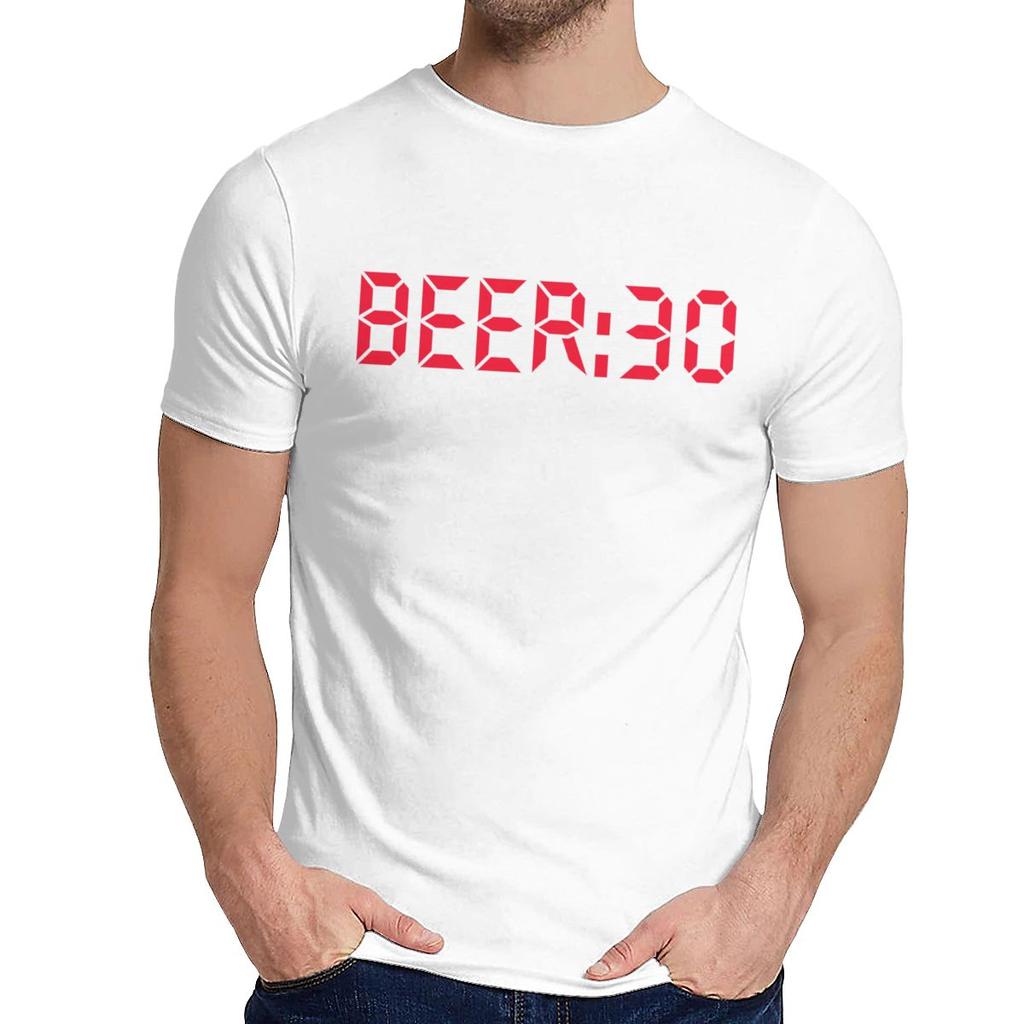 Quality Cotton Beer Oclock T Shirt Unisex Unique Design Nice Classic Round Neck Camiseta