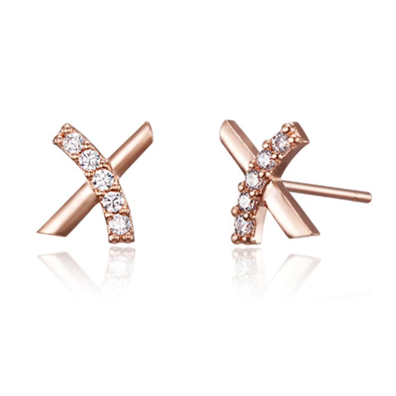 CRANNE 14K X-Line Earrings C24EB326