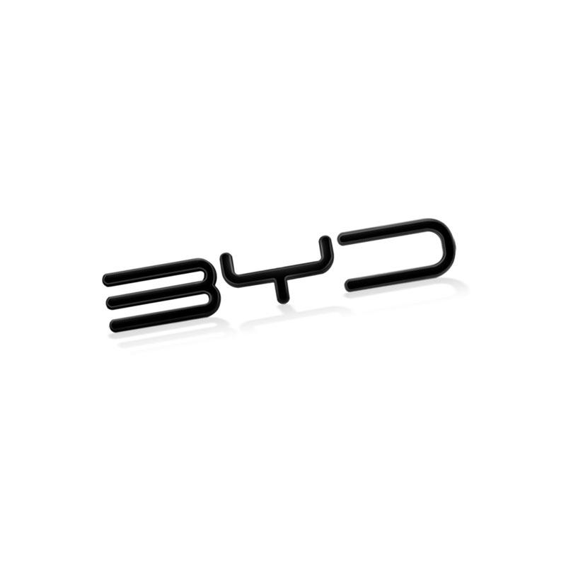 

3D Chrome Metal Car Back Trunk Tailgate Sticker Build Your Dreams Emblem Badge Decor For BYD Logo HAN TANG ATTO3 E5 E6 S6 S7
