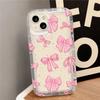 Flower Phone Case For iPhone 13 Case iPhone 11 15 12 16 14 Pro Max XS XR X 7 8 16 Plus SE  Aesthetic Floral Cute Cover Cases
