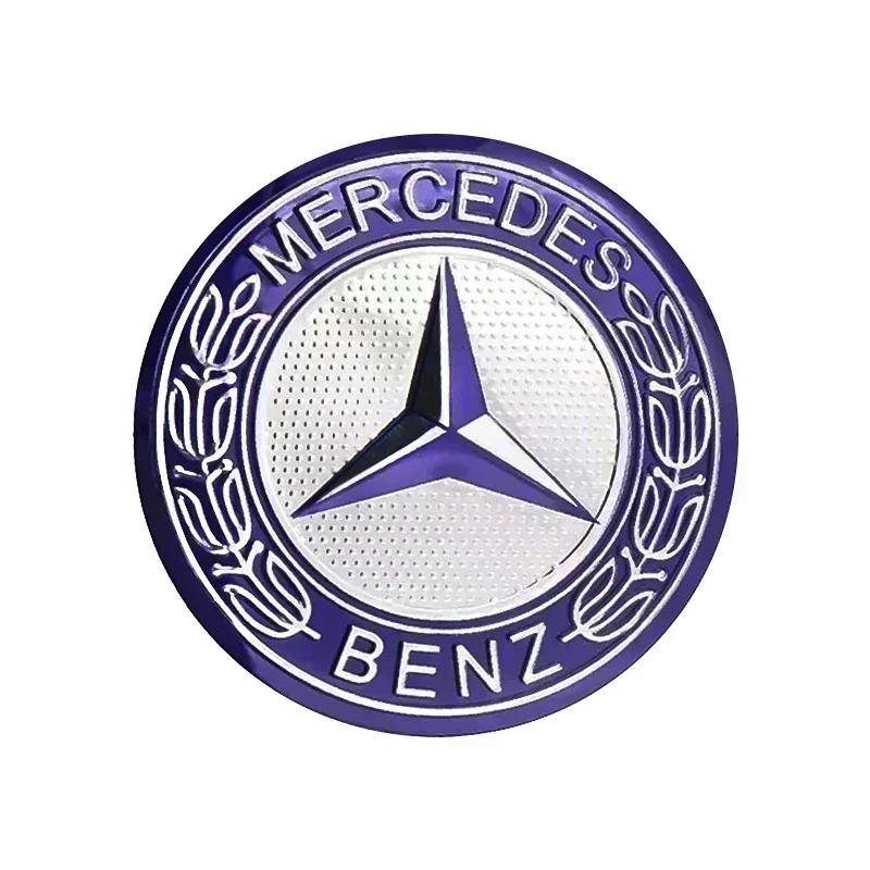 

Hot 2025 For AMG W124 2025 GLC GLK Hot Hot For AMG Car For Mercedes benz AMG 52mm Car Central Control Multimedia Decor Sticker F