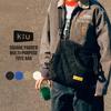 KiU Square Padded Tote Large Shoulder Multi-Purpose Bag, Waterproof, Water-Repellent, Quilted, Capacity, Pocket, Stylish, Cute, Casual, Outdoor,