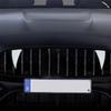 Halloween Car Decor 3D Vampire Fangs Car Teeth White Devil Horns Bumper Decor Waterproof Halloween Car Fangs for Truck or SUV