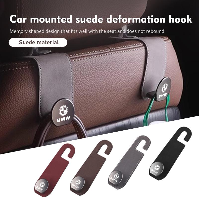 Hák Věšák na Sedadlo do Auta Hák Kůže Semiš Auto Zadní Sedadla Příslušenství Pro BMW E90 E60 E46 E39 F30 F10 E87 X3 X4 X5 X1 G30 G20