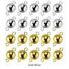 20pack/lot Magnetic Clasp Connectors Easy To Durable Stainless Steel Necklace Clasp Connectors