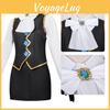 Costume Cosplay Franziska Von Karma Ace Attorney Avec Ensemble Complet Pour Costumes D'Anime Et Événements