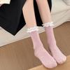 French Ballet Women'S Socks Autumn And Winter Lace Stockings Lolita Stacking Socks Sweet Girl Casual Socks
