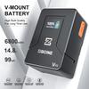ZGCINE Yingxiaoneng V99 Extended Battery & V-Port Monitor Slider for DSLR