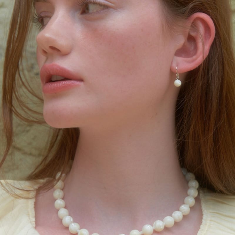 LOVE ME MONSTER Shell Necklace 10mm (L242MNK030)