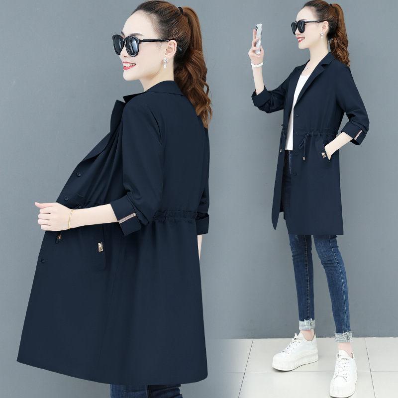 Windbreaker Damen Slim All Match Jacke Herbst Frühling Kapuzenjacke Damen Reißverschlussmantel Unifarbene Oberteile Futter