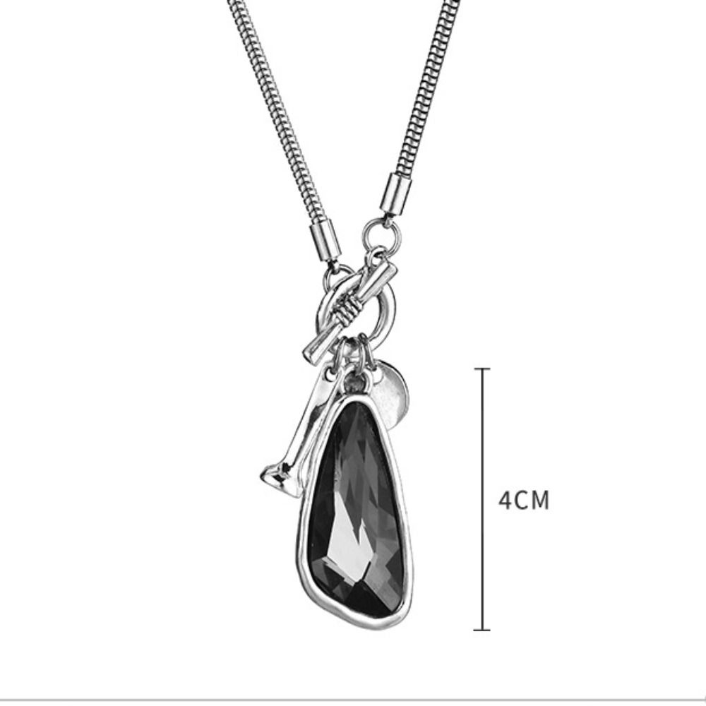 Personalized Charm Long Necklace Geometric Type Choker Necklace  Winter Season