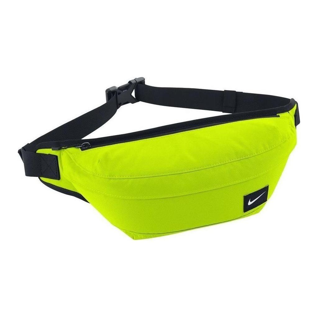 New Nike Polyester Sling Bag Fanny Pack Regular Unisex Neon Yellow BA4272-701