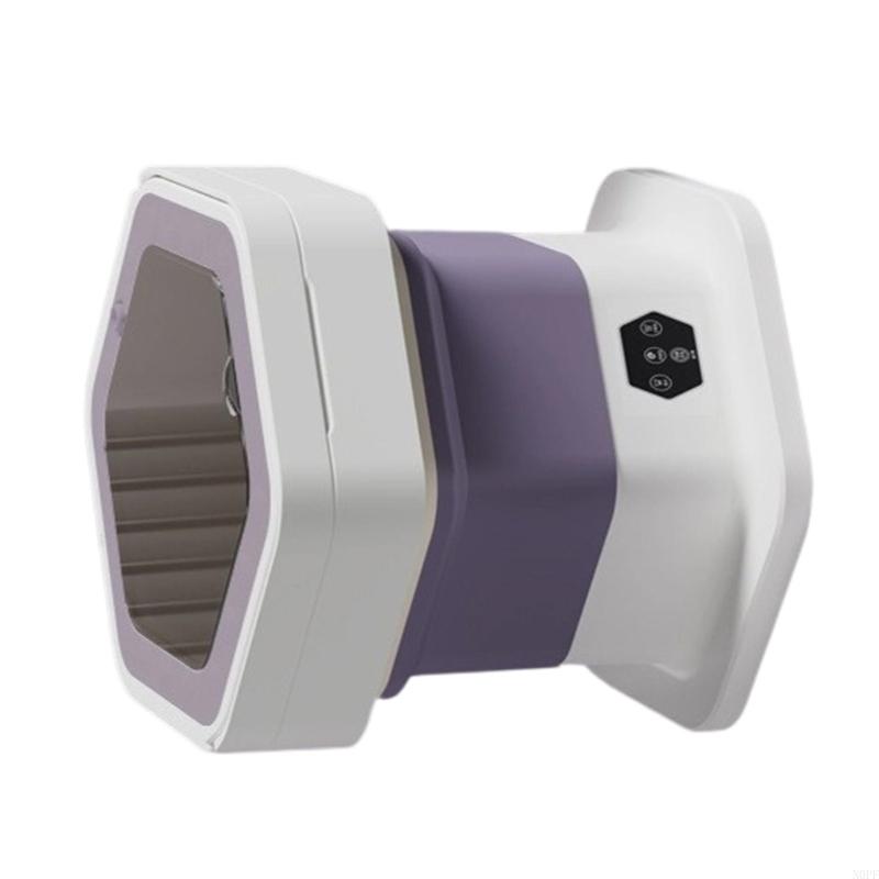 Folding Small Washing Machine Dorm Room Washer Plastic Texture Perfect for Small Spaces and Outdoor Laundry Needs