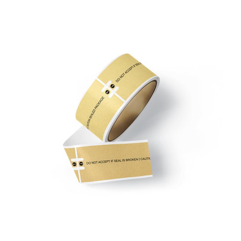100Pcs/Roll Tamper-Proof Sealing Stickers Security Labels For Packages Mail Documents,3 X 10cm
