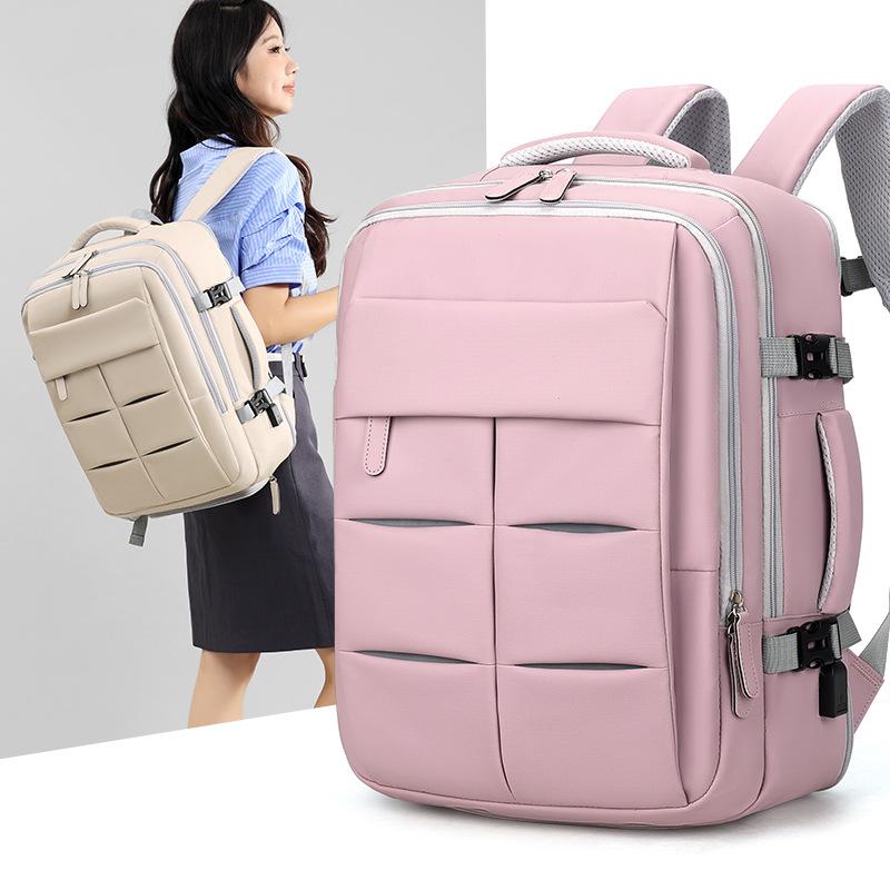 Large-capacity Business Backpack, Expandable Shockproof Storage Backpack, Business Trip Storage Bag, Travel Bag, Student Schoolbag