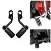 HDBUBALUS Motorcycle Universal 1.3 Inches (32 Mm) Highway Foot Peg Pedal Long Type for Harley Suzuki Kawasaki BMW