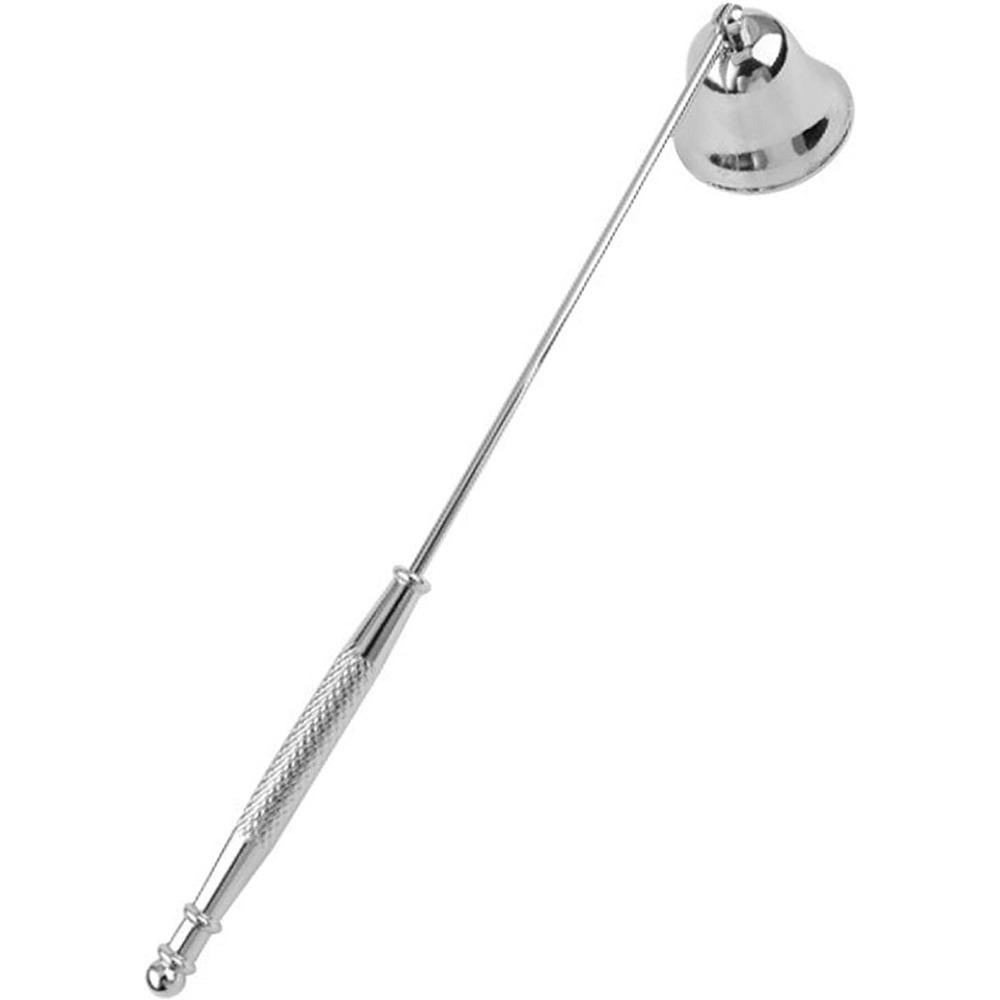 Stainless Steel Candle Flame Snuffer Bell Shape Cover Candle Stopper Wick Snuffer for Home Safety