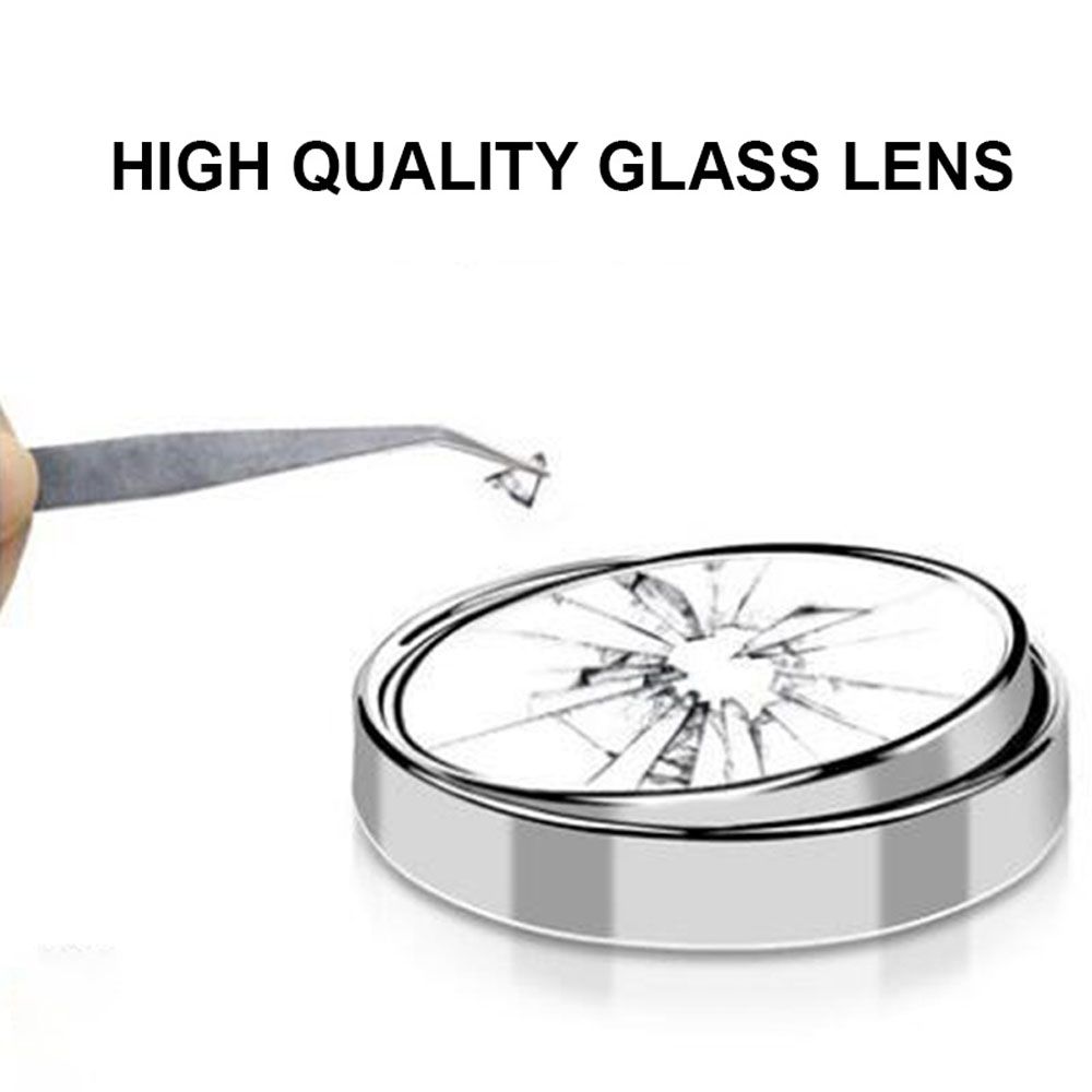 2PCS Small Auto Blindspot Round Mirror RearView Side Mirror