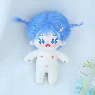 Mochadoll 20cm Cotton Doll Blue Irene Non-attribute Doll Idol, Popular Toys for Korean Children